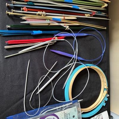 Knitting needles