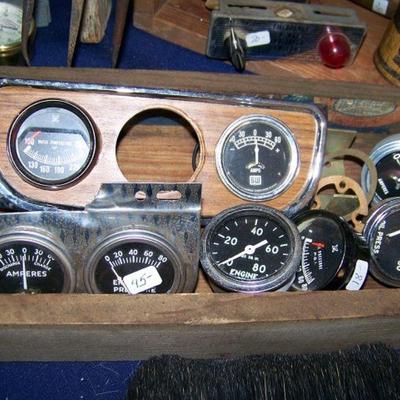 Vintage Car Guages