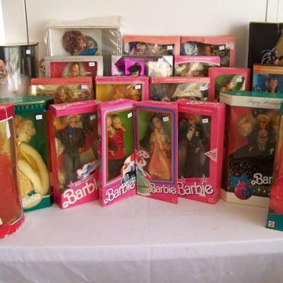 Vintage Barbies in Boxes