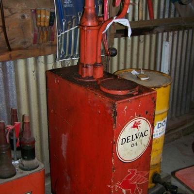 Mobil Oil Pegasus Oil Pump, Rare