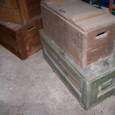 Old Wooden Chests