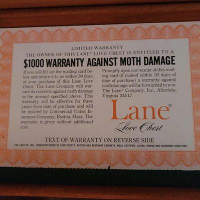 A lane Moth guarantee!