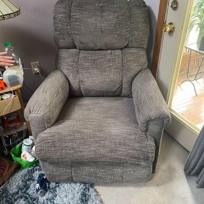 Charcoal Gray Recliner Chair