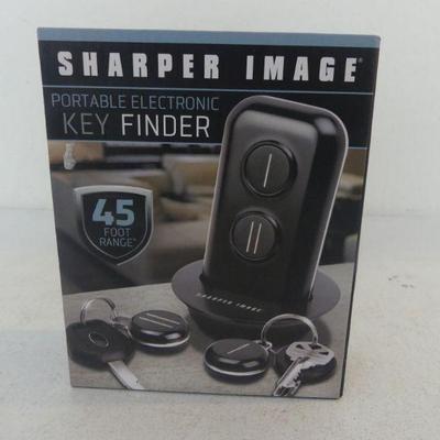 Sharper Image Portable Electronic Key Finder with 45 Foot Range - New in Box