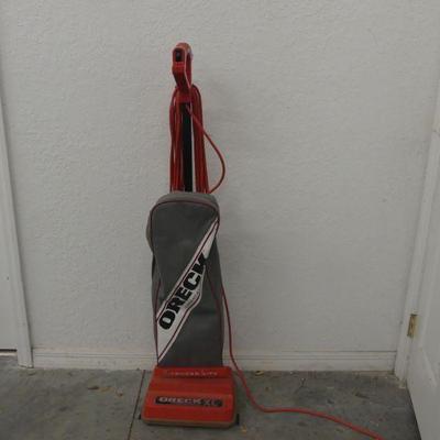Oreck Commercial Upright Vacuum Model #XL2000RHB - Gray/Red