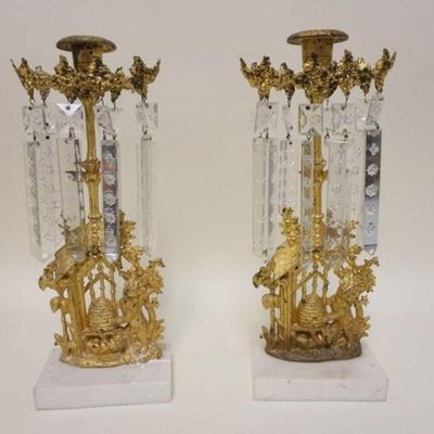 1217	GIRANDOLE SET, 2 PIECES APPROXIMATELY 13 IN
