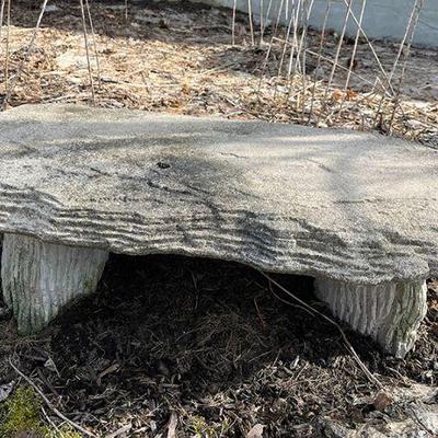 Henri Studio 2007 Cement Garden Bench 