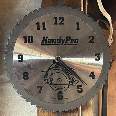 HandyPro Saw Clock