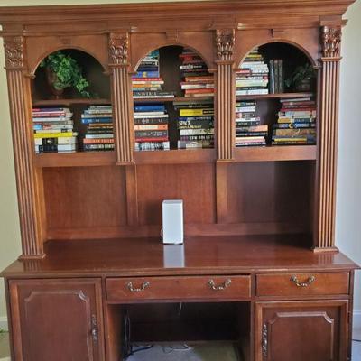 Hooker Computer Desk with Hutch