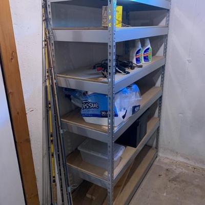 Metal shelving available
