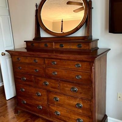 Master bedroom dresser- gorgeous piece!