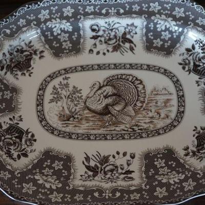 Spode Turkey plate 