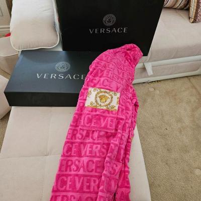 Versace Robe with box and bag