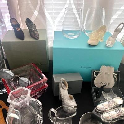Tiffany stemless wine glasses 