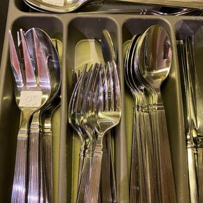 Martha Stewart 64 pc Silverware set