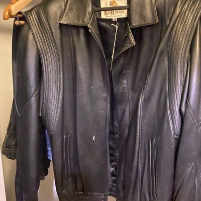 Mens Leather Jacket size