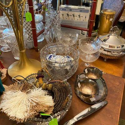 Silver Plated Serving Pieces and More