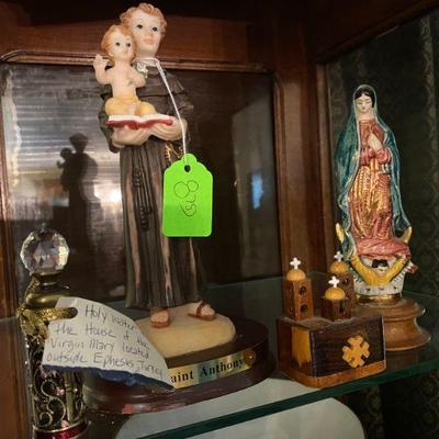 St.Anthony and other religious items