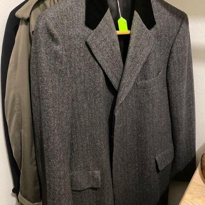 Mens Trench Coat, LT, London Fog Coat, Neiman Marcus P Coat