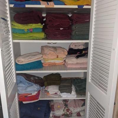 Beach, bath, hand towels and wash cloths