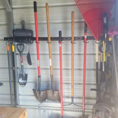 Some of the yard tools