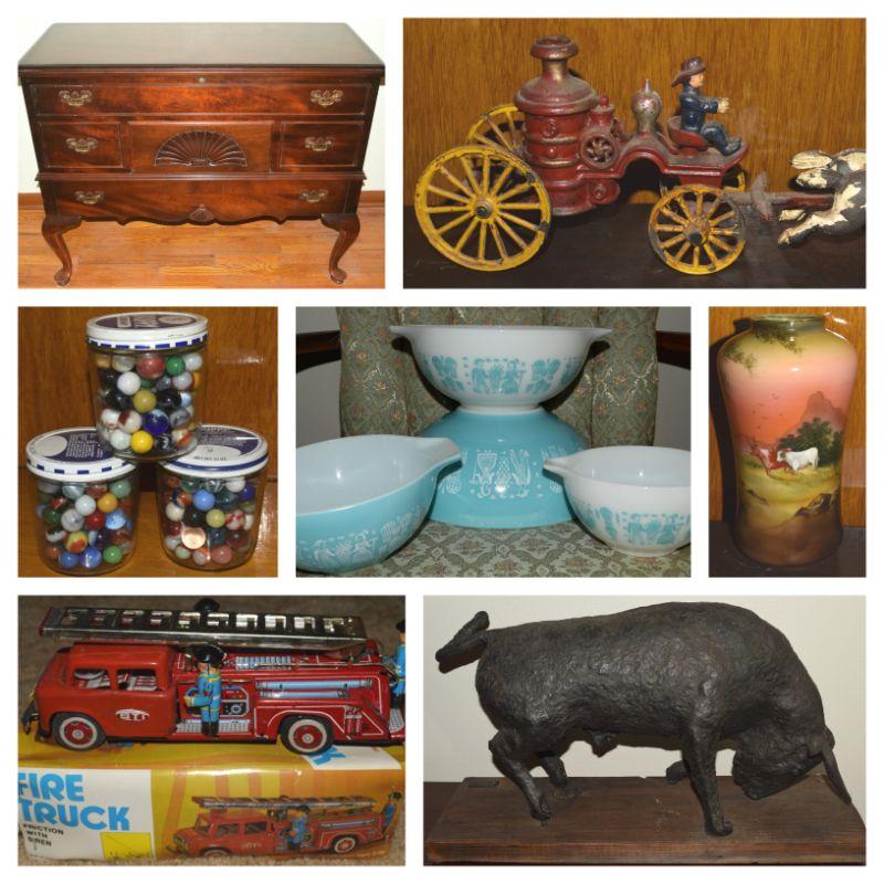 Excellent East Des Moines Estate Auction Stamps, Furniture, Toys