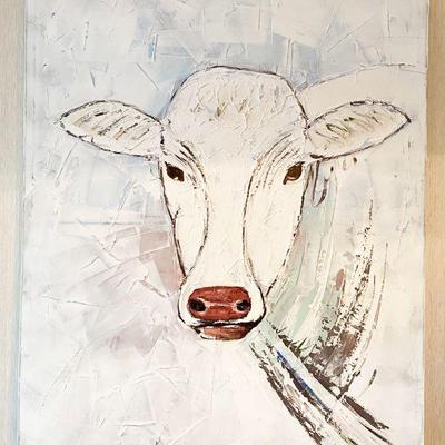 Extra Large Cow Painting
