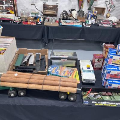 Logger Truck, Table Games, Trains, Lionel