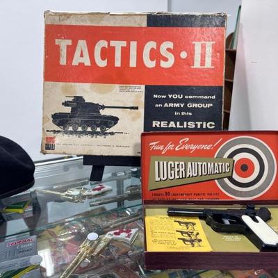 Tactics 2 Game, Luger Automatic with Box and Bullets
