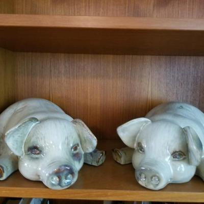Pair of Piglet Figurines