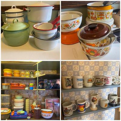 Great selection of retro kitchen items