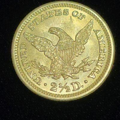 1904 Quarter Eagle- Gold 2 1/2 Dollar Coin