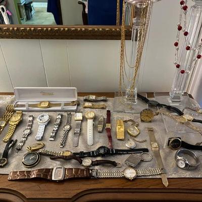 Lots of watches too!