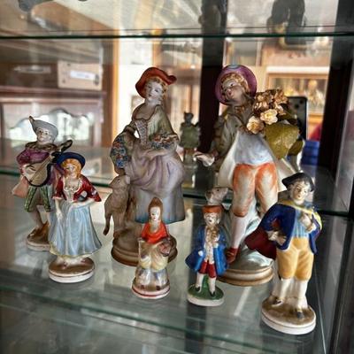 Occupied Japanese made figurines 