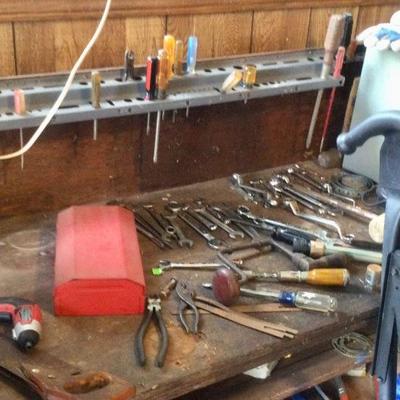 Misc tools, work bench