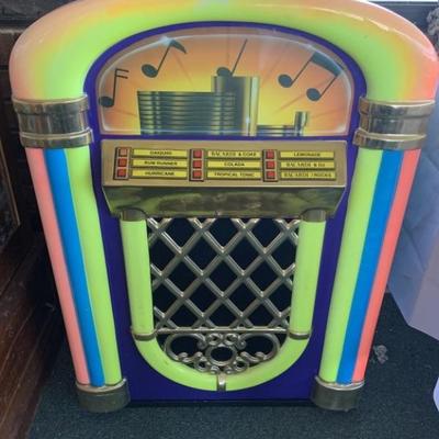 Bacardi Rum Display, Replica of Juke Box