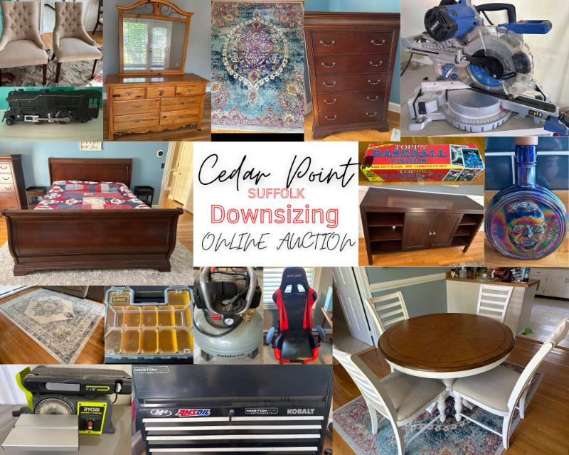 Cedar Point Suffolk Downsizing Online Auction