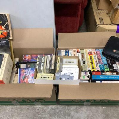 LKF032 Mystery Lot Of Various Disney VHS Tapes & More!