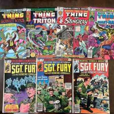 LKF766- Marvel Comics Group Sgt Fury 