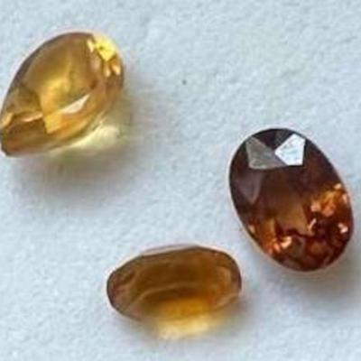 LKF724- Assorted Oval & Teardrop Topaz Gemstones