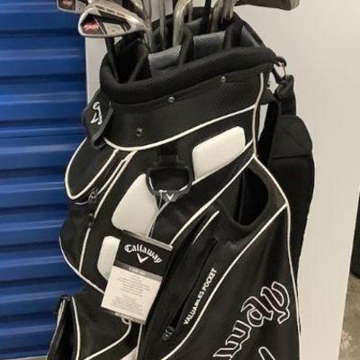 LKF338 Callaway Golf Clubs & Golf Bag