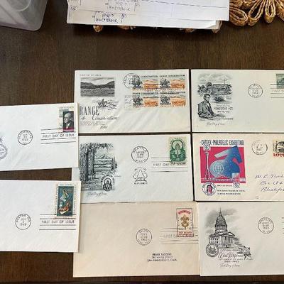 LKF743- Assorted First Day Cover Envelopes
