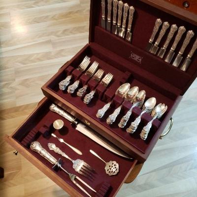 Sterling silver flatware/silverware set