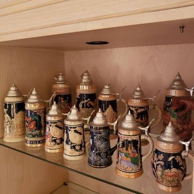 Bavarian stein collection (Germany)