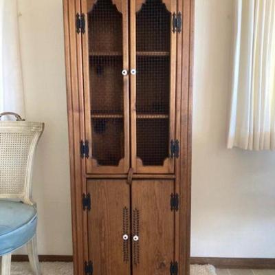 Antique Cupboard or Display Cabinet