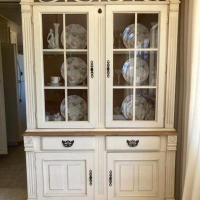 Country Style China Cabinet