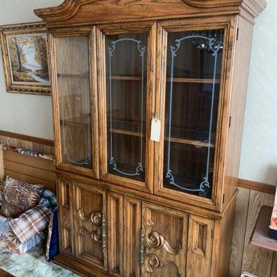 Vintage China cabinet 