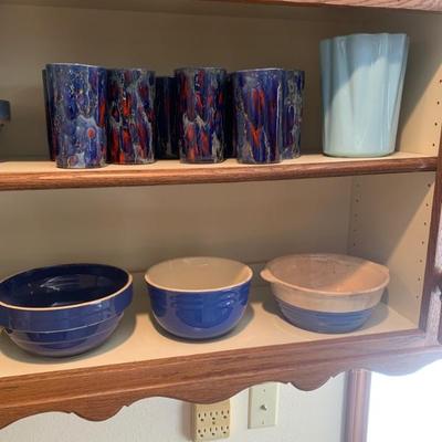 Crock bowls 