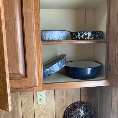 Vintage enamel ware