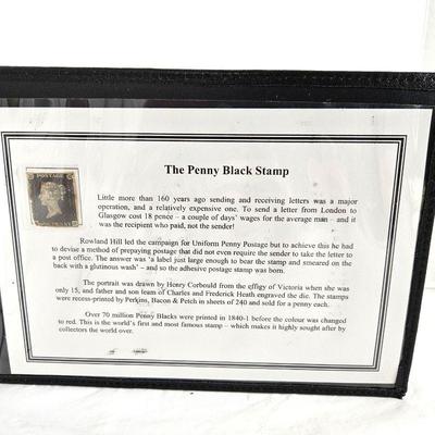1840 Penny Black Stamp